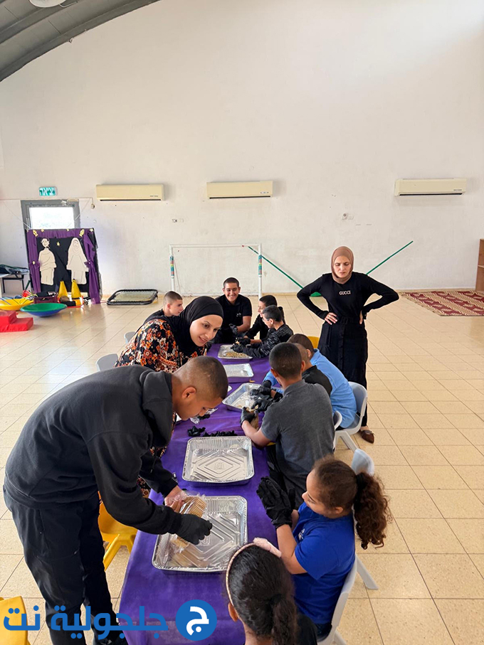 يومًا مميزًا للتطوع بمشاركة جميع الطلاب في مدرسة اورط التكنولوجية العربية الرملة